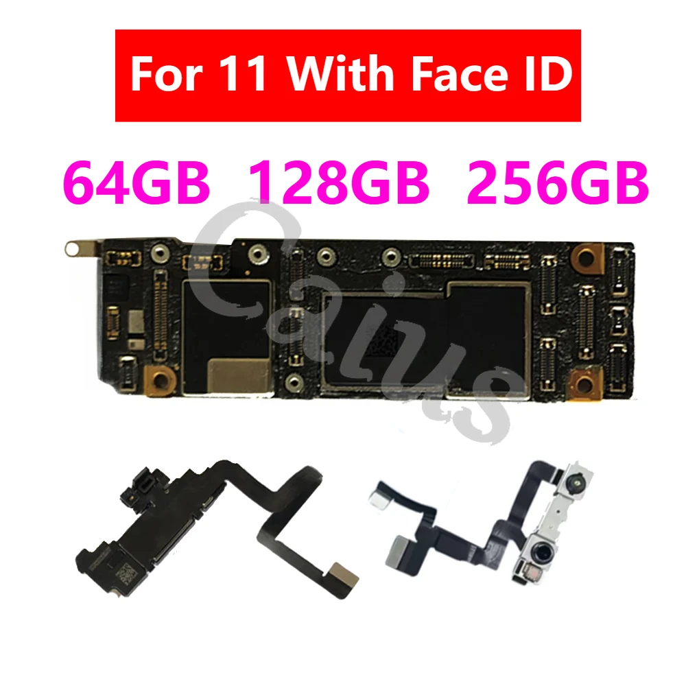 

Main Logic Board Full Chips Working for iPhone 11 Motherboard 64GB 128GB 256GB Support Update GoodTested ForiPhone11 NO Icloud
