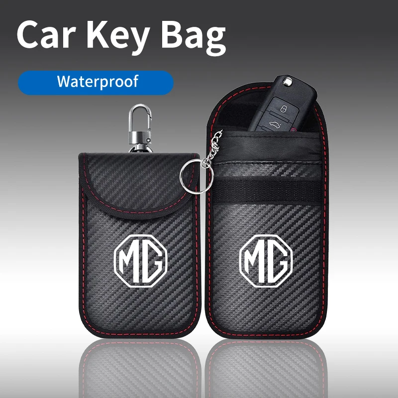 Car Key Storage Bag Auto Keytainer Organizer Box For Morris Garages MG 3 5 6 7 HS ZS GS Hector TF GT ZR RX5 RX8 550 350