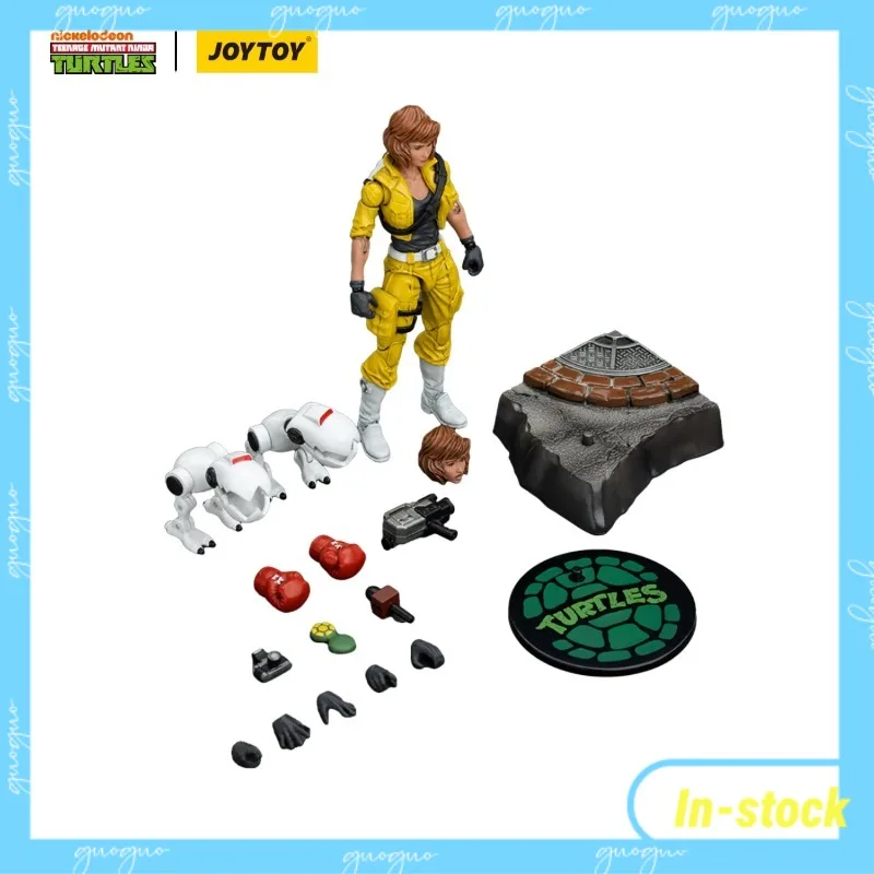 【Spot】JOYTOY Splinter April O'Neil 1/18 Модель Коллекция игрушек Украшения