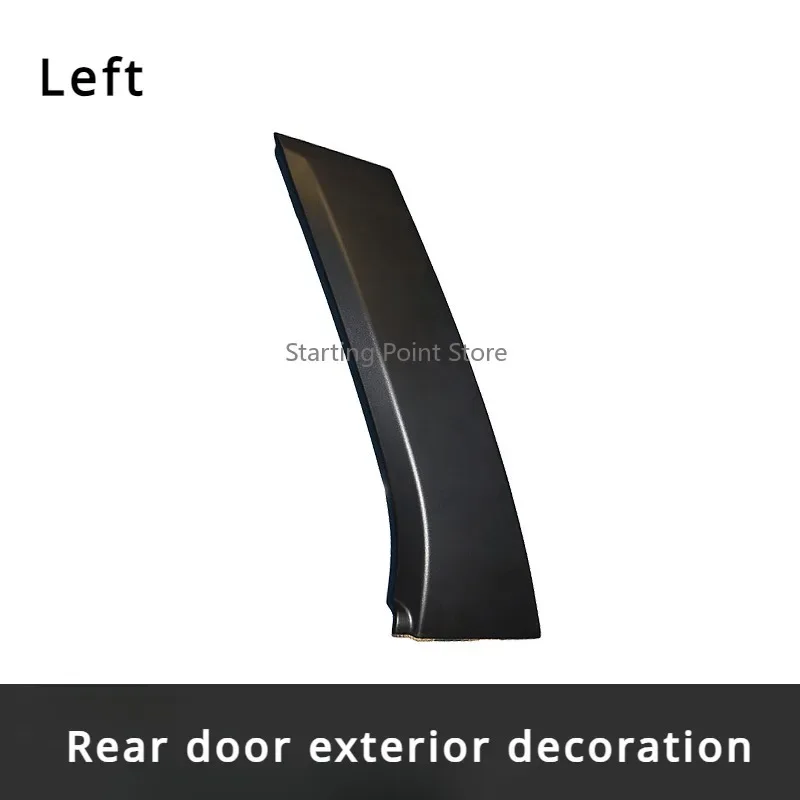 

Rear door triangle panel,door protective film,black adhesive plastic decorative parts Suitable for Suzuki s-cross Midway