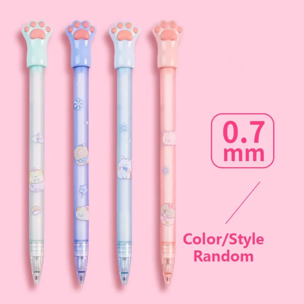 2.0MM 2B Automatic Pencil Cute Cat Paw Sketch Drawing Writing Tool Mechanical Pencil Stationery Press Type Sketch Pencil
