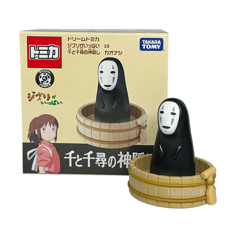 Tomica Alloy Car For Collector Simulation Holiday Gifts Cartoon Toy Model Children Hayao Miyazaki Anime Spirited Away Faceless M