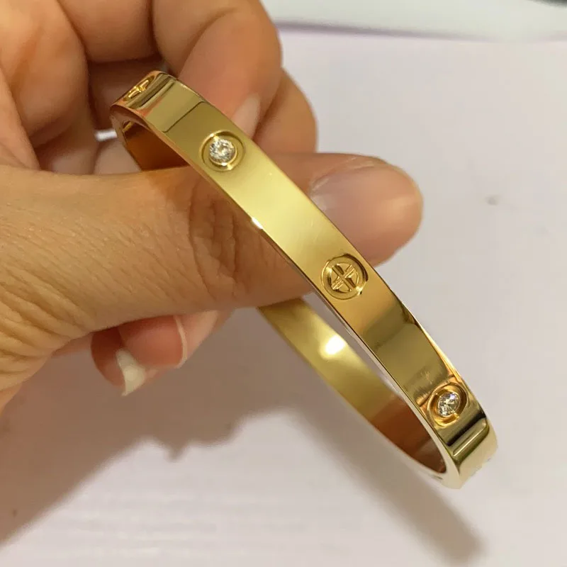 

Stainless Steel Cross with Zircon Design Bracelet for Women New Trend Bangle Gift Jewerly in Wedding 2025 Wholesale Never Fade