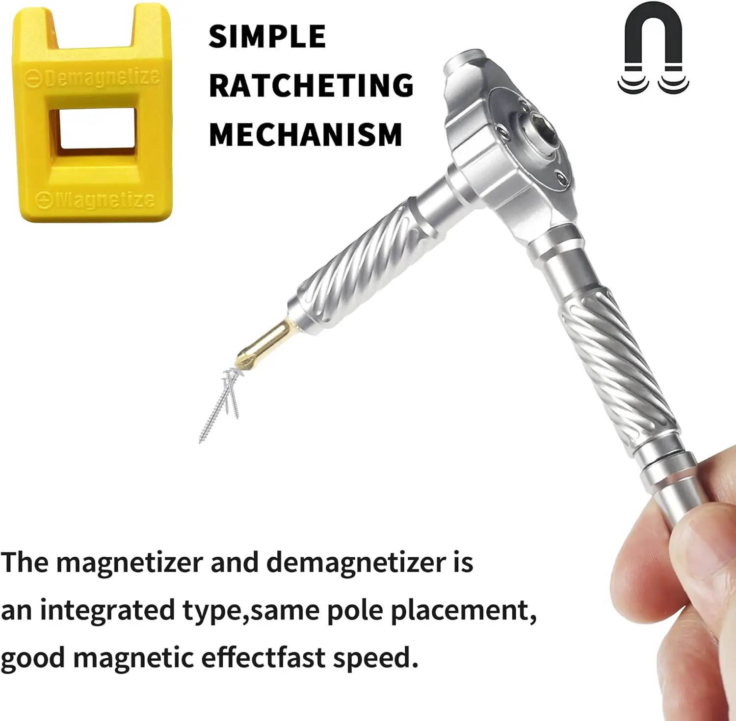 VMAN 30 In 1 Manual Ratchet wheel Precision Screwdriver Set Magnetic Bits Promessional Repair Tool husband‘s Gift labor-saving
