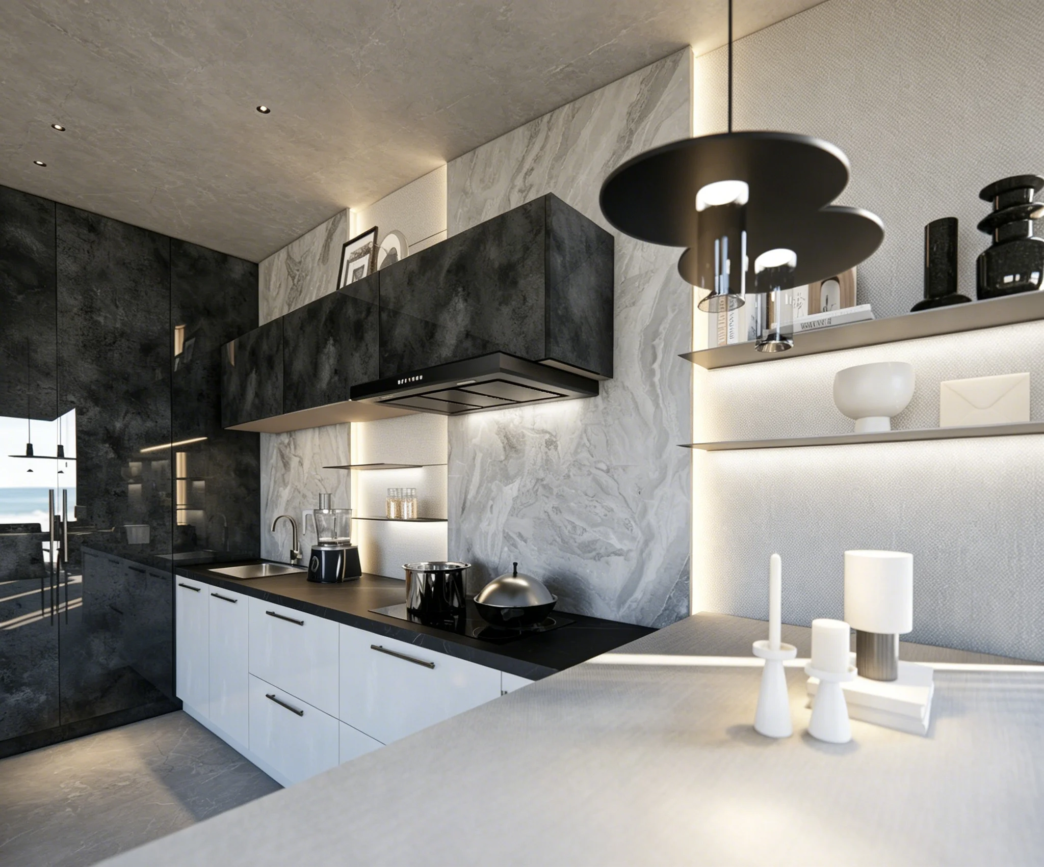 # Glanzende steennerf deurkeuk - Commercial Kitchen Projects recensie en prijs