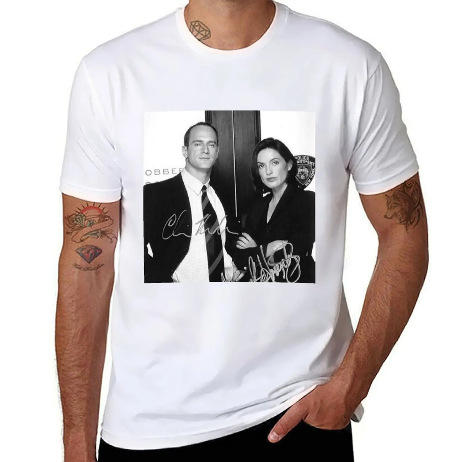 

and Stabler Olivia Elliot Benson T T-Shirt Long Lasting Casual T-Shirt