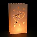 10 pcs Double  Heart