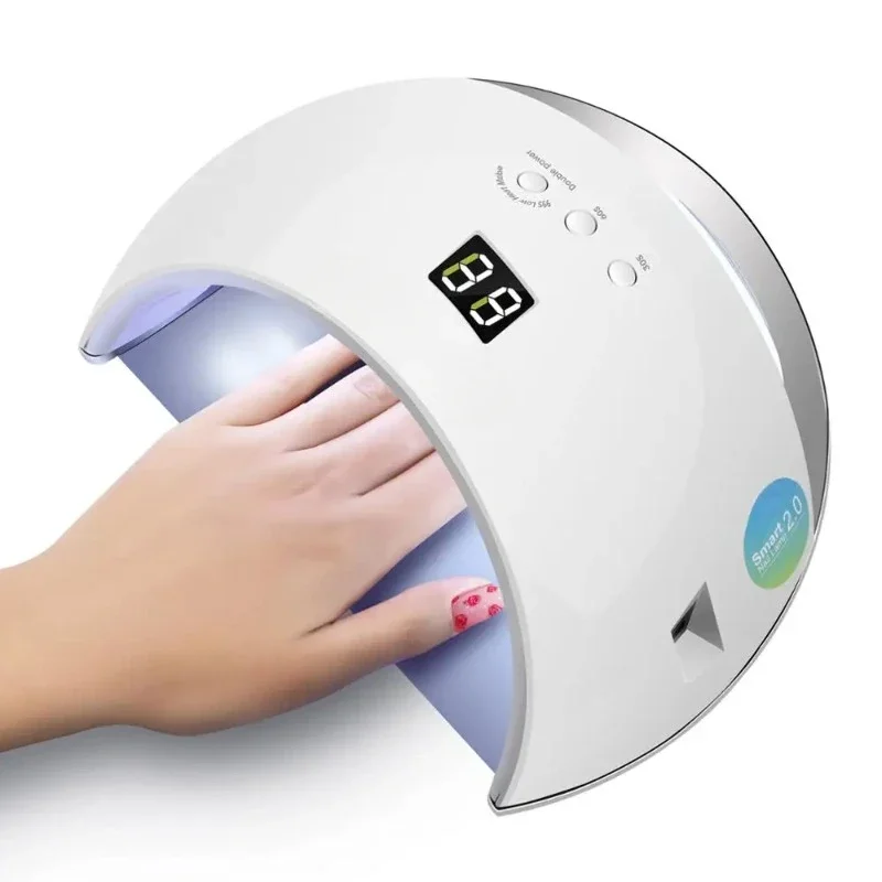 

new arrivals Gel UV LED Nail Lamp Nail Dryer 48W Gel Nail Polish UV LED Light with Portable handle