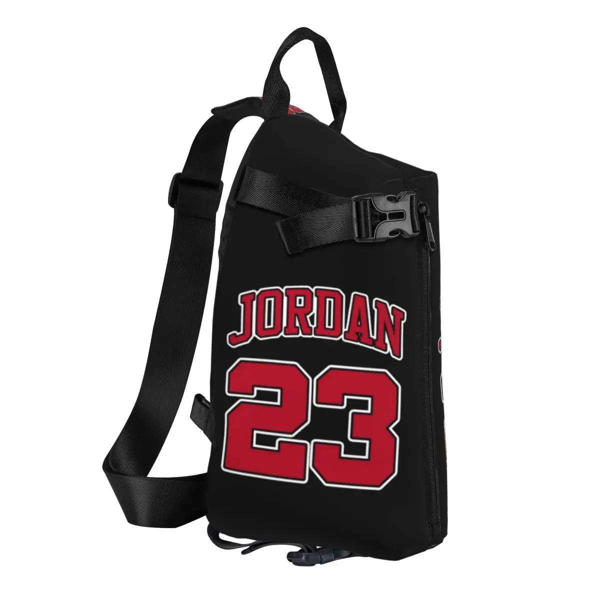 J-Jordan Num 23 Sling Crossbody Bag Small Chest Bag Shoulder Backpack Daypack for Travel Hiking Biking Pack Sport