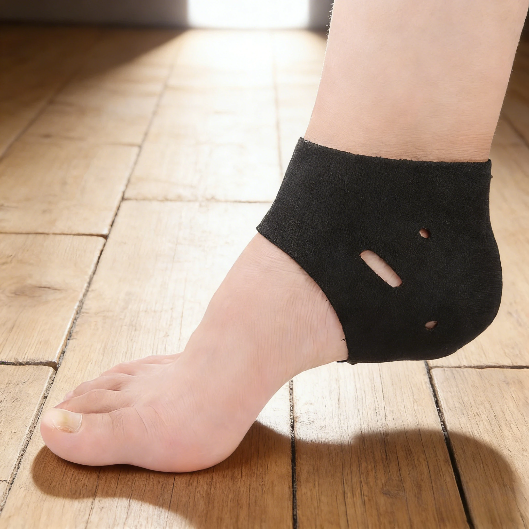 

Heel Cover for Cold Insulation Stress Relief Shock Absorption Ankle Protection Heating Sock Cover for Heel Protection Heel Socks