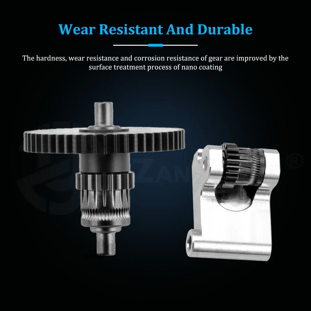 Kit de extrusora de actualización para Flashforge Adventurer 5M 5M Pro, piezas AD5M de acero endurecido, accesorios de impresión 3d de doble unidad