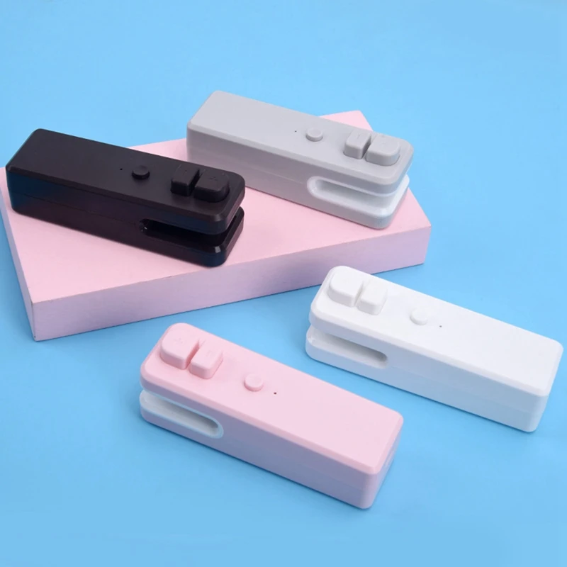 USB Charging Mini Sealing Machine Household Snack Plastic Packaging Bag Heat Sealing Machine Small Sealing Machine