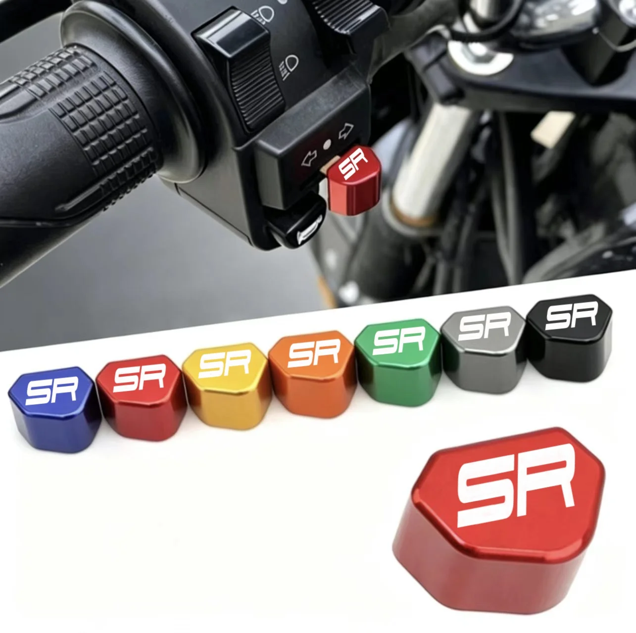 2026 New Model Motorcycle Steering Mechanism Front Headlight Switch Button Compatible with CFMOTO SR 250 450 700 Series Models