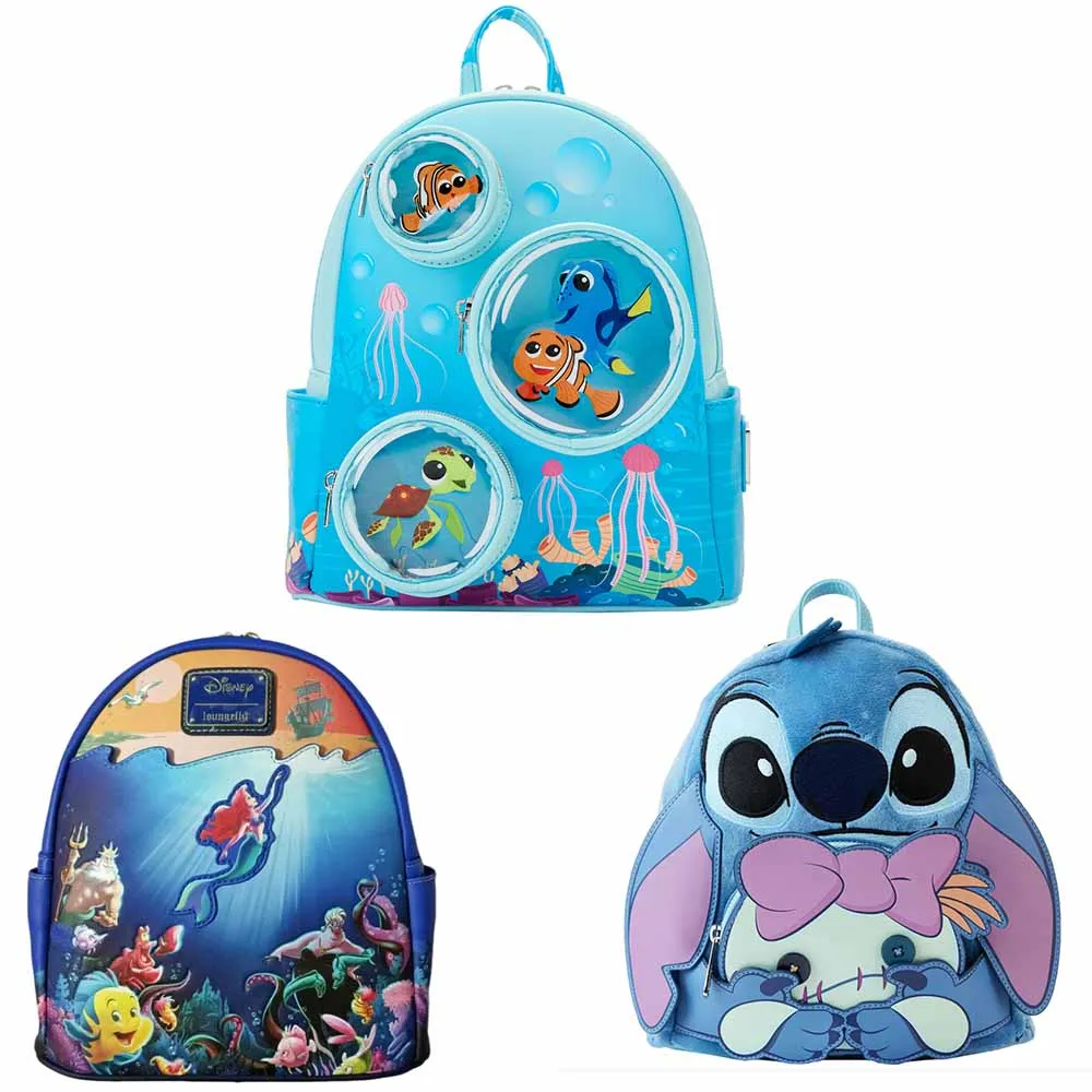 Finding Nemo Finding Nemo 20th Anniversary Backpack Mini Backpack Elementary School Cartoon Backpack Mini Cute Casual Bag