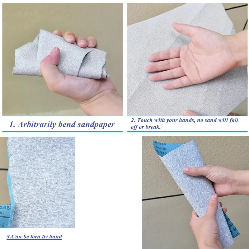 120 # -600 #   ورق صنفرة جاف (رمل أبيض) - ورق صنفرة متخصص لصنفرة الحائط وتلميع الأثاث والعفن والأعمال الخشبية