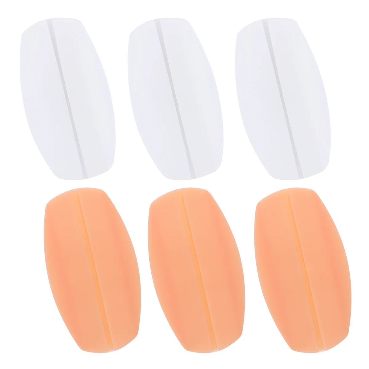 

6 Pcs Bra Shoulder Pads Cushion Straps Non Lightweight Reusable Silicone Anti Indentation Marks Perfect Fit Most Bras