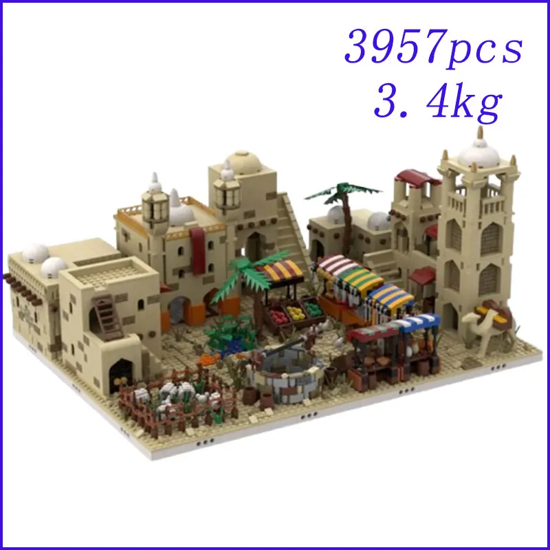 Blocchi di costruzione di assemblaggio di piccole particelle MOC-32630 3957 pezzi di costruzione modulare giocattolo modello tridimensionale regalo puzzle