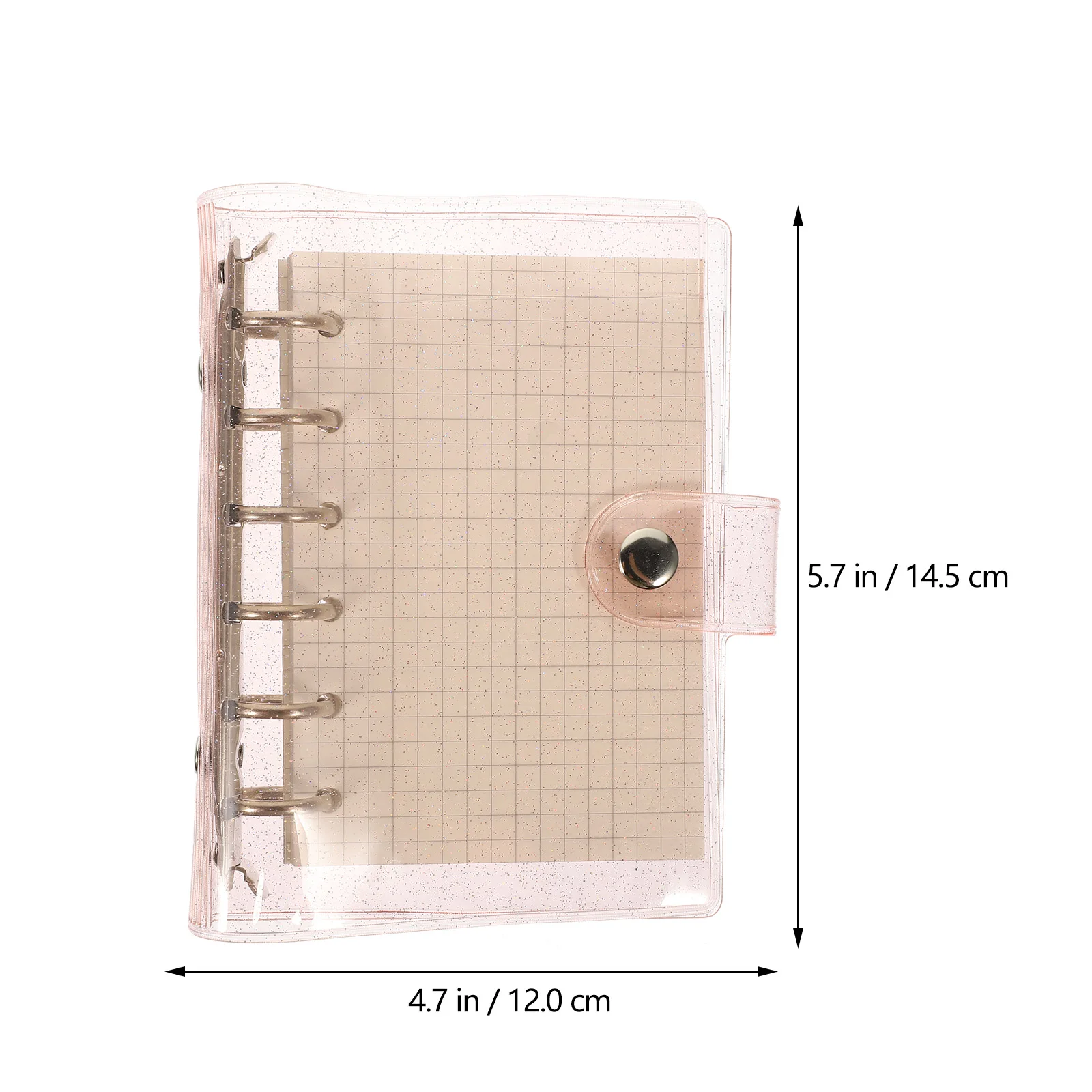 Small Water Proof Loose-leaf Notebook Girl Student The Binder Notepad Creative Writing Paper Multi-function