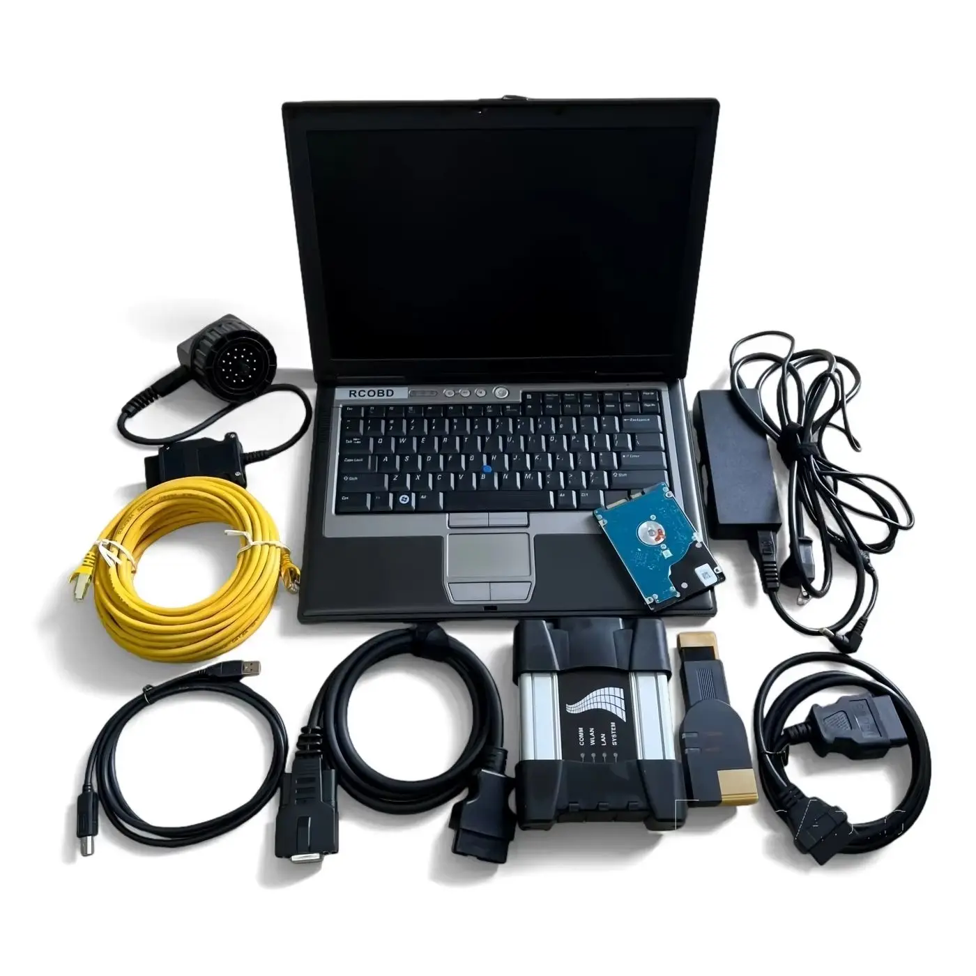Icom Next New A2 A+B+C for BMW Cars Mutiplexer Interface Cables with V01.2023 Software D 4.39 Expert Mode HDD 750gb Laptop D630