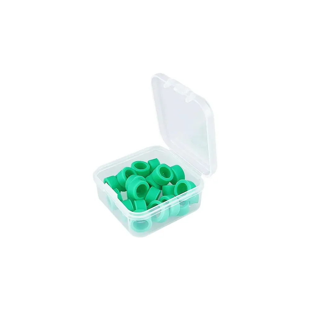 20Pcs Silicone Dental Instrument Color Code Rings