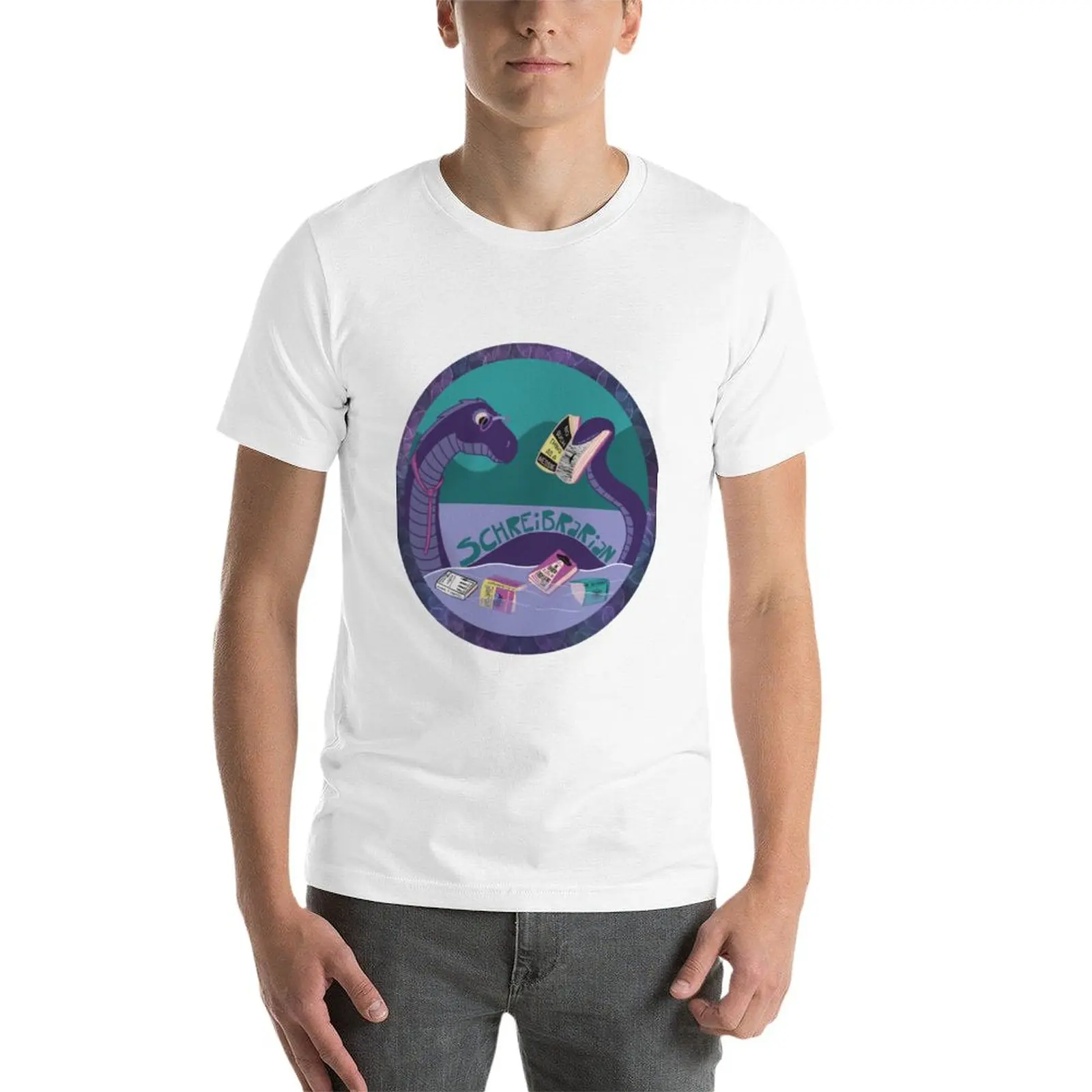 Nieuwe Schreibrarian-Het Cryptid Factor T-Shirt Met Korte Mouwen Sneldrogend T-Shirt Anime Kleding Sport Fan T-Shirts Heren T-Shirt