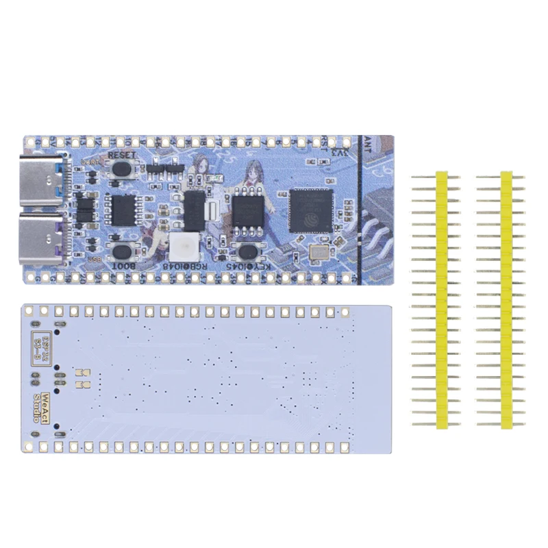 Imagem -04 - Wifi Ble 5.0 Mesh Development Board Compatível com Bluetooth Módulo sem Fio Ardniuo Micropython Esp32-s3-n16r8 Esp32s3