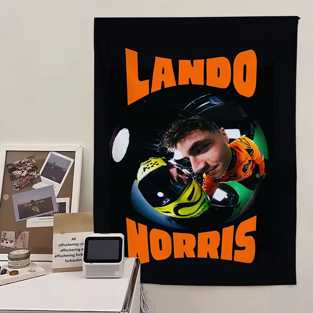 racing driver L-Lando N-Norris flag For Wall Hanging Banner Decoration Household Home Decor Outdoor Camping