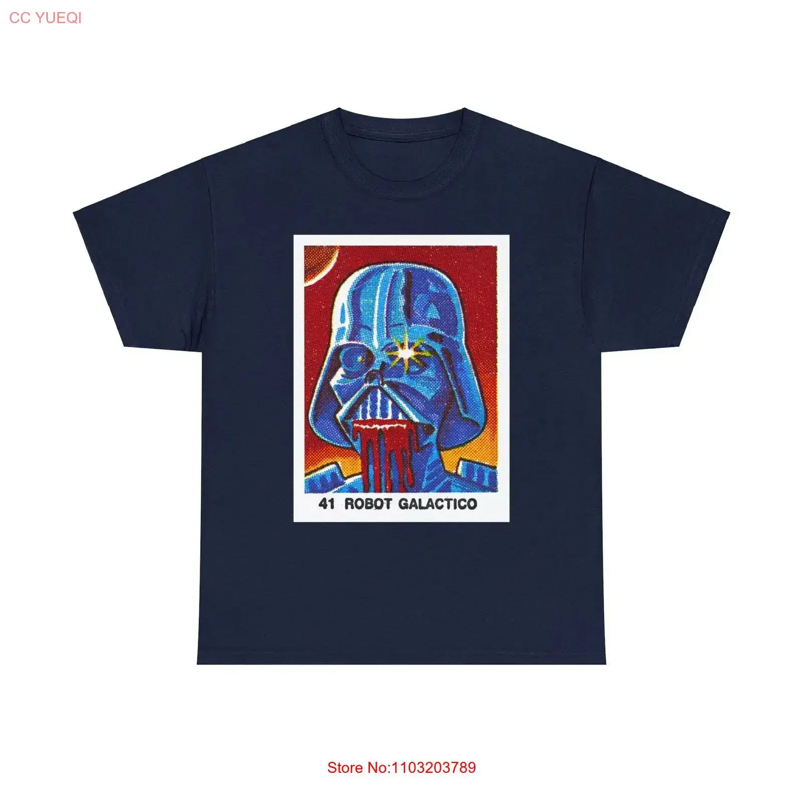 Camiseta Robot Galactico 41 Galactic Monstruo Diabólicos Monster, camiseta vintage lavada para hombre, Top para uso diario, transpirable