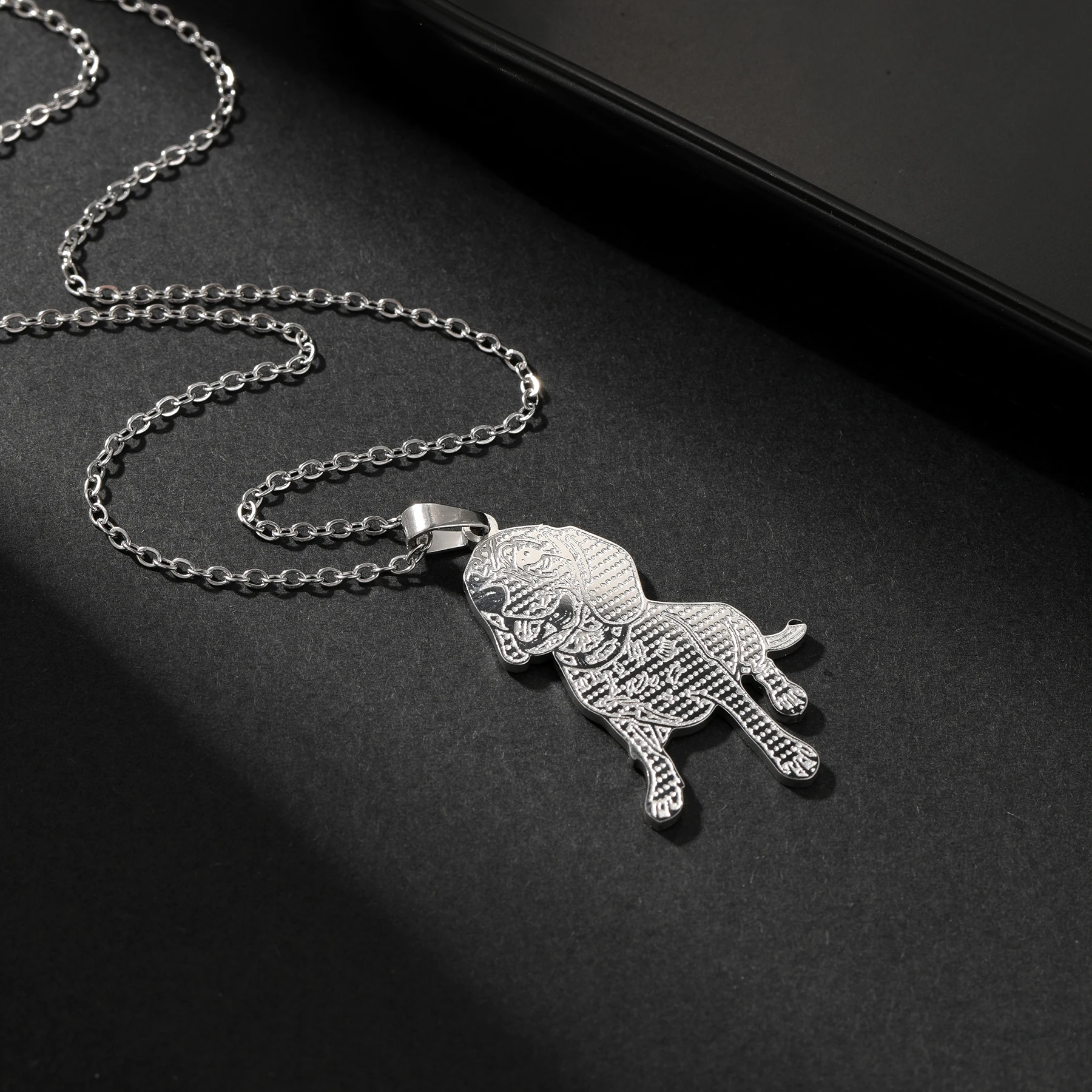 Joyería grabada en línea hecha a mano, collar pintado personalizado para mascotas, collar personalizado con foto de mascota, regalo con imagen personalizada para mujeres