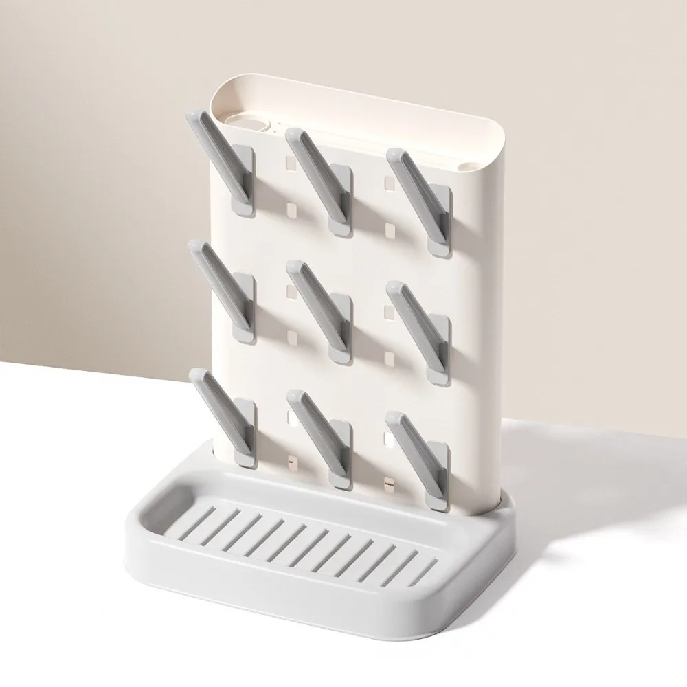 Multi-layer Baby Bottle Drying Rack Multi Tiered Space Saving Cups Drying Stand Holder Vertical Countertop Storage Rack