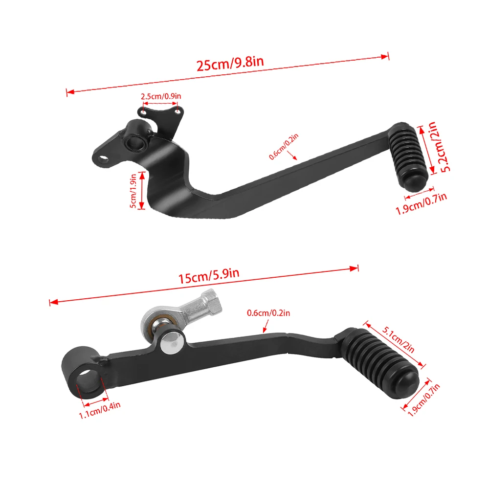 MT07 Gear Shift Pedal Lever For YAMAHA MT-07 MT 07 2021-2024 XSR700 XSR 700 2022-2024 Motorcycle Rear Brake Lever Foot Pedal