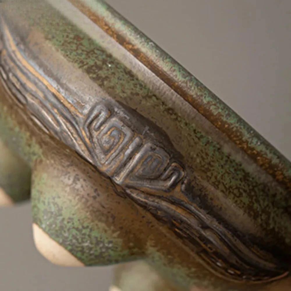 العتيقة فرن تغيير الحقل الأخضر البخور موقد الكنز السلطانية خط الروائح فرن عزز بوذا مثلث حامل حلية