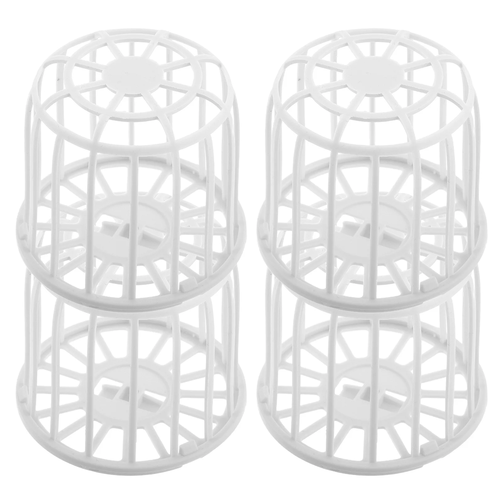 

4pcs Bird Nesting Baskets Durable Plastic Hatching Nests for Canaries Small Birds Cage Accessories Breeding Box Storage