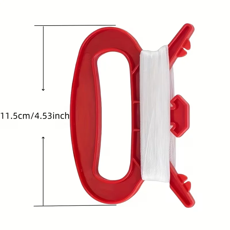 10 Stück ergonomischer Drachengriff, hochwertige Linie, Design für Kinder und Erwachsene, langlebige Saiten, fliegende Outdoor-Sportausrüstung