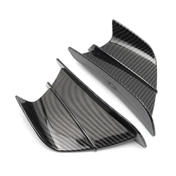 Motocykl owiewka boczne skrzydło aerodynamiczne skrzydło deflektor Spoiler dla Yamaha YZF R1 R25 Kawasaki Ninja H2 H2R BMW S1000RR Honda