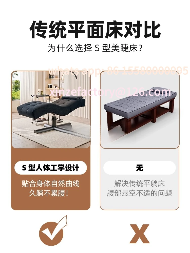 Cama de massagem spa personalizável