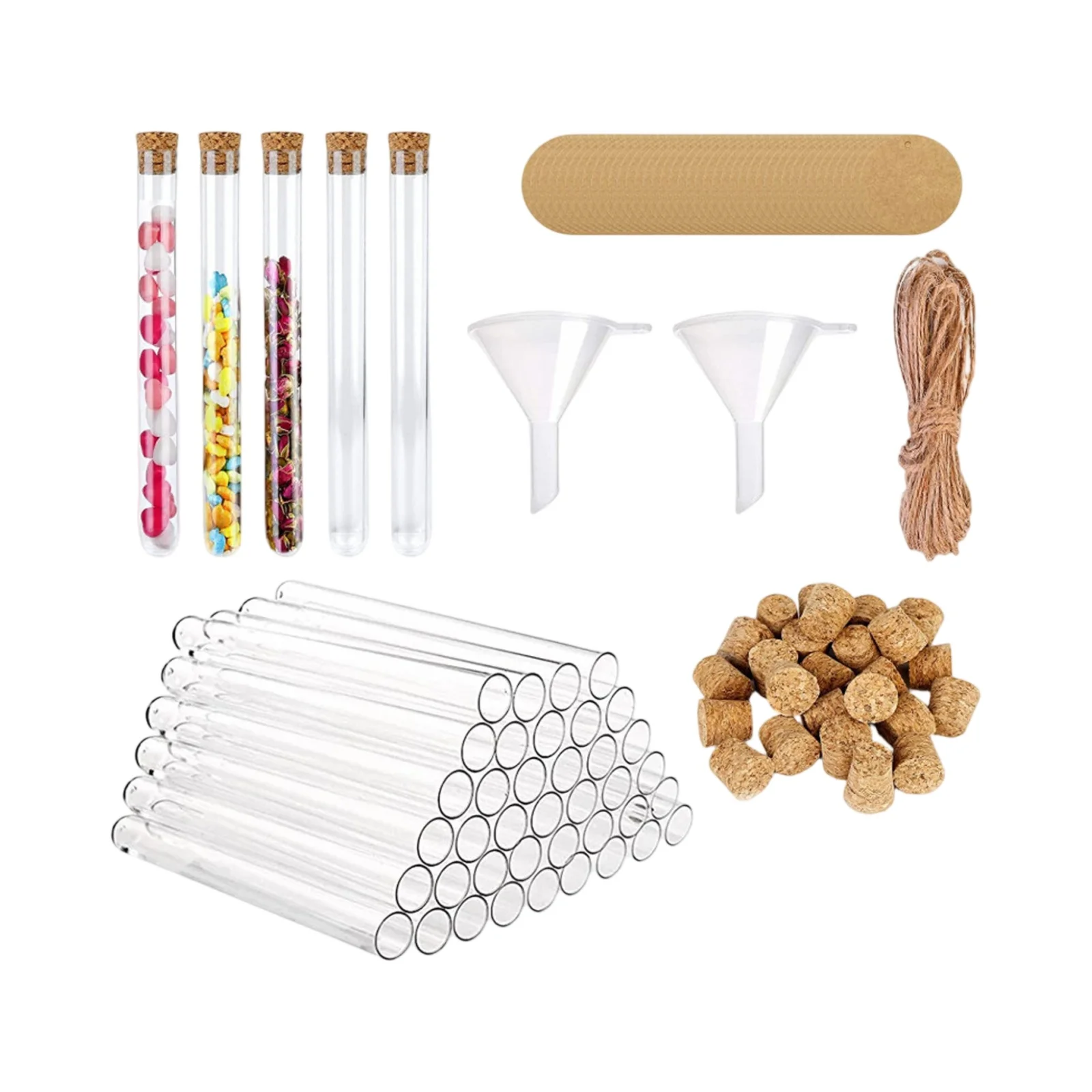 

20 Pack Assorted Cork Stoppers Wine Bottle Cork Stoppers Wooden Tapered Cork Plugs Replacement Variety Corks for Bottle