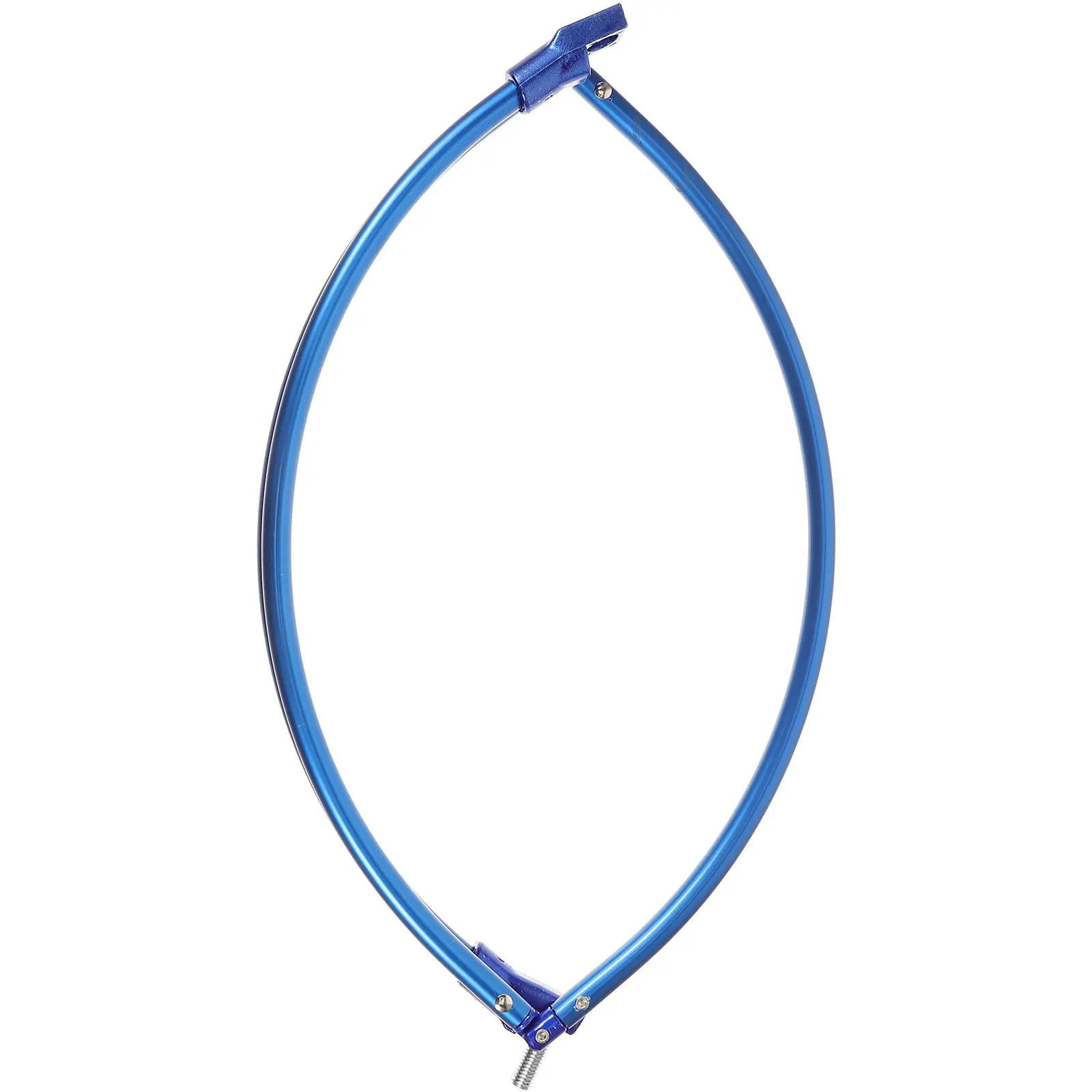 

Practical Round Crab Net Ring Aluminium Alloy Material Excellent Workmanship Easy Storage Fishing Tool Crab Net Ring