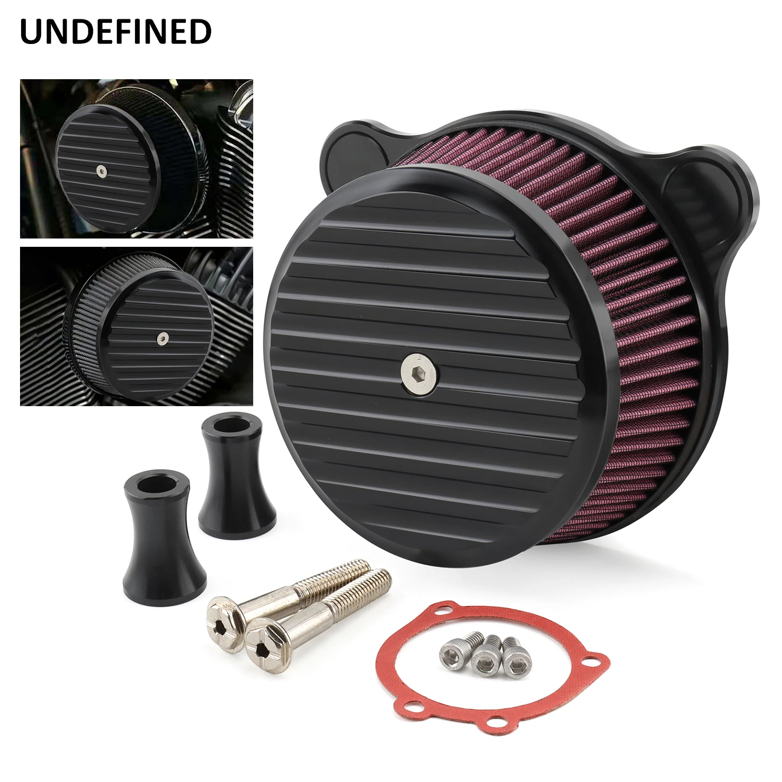 

Motorcycles Air Filter Intake Cleaner System For Harley Touring Softail Dyna EVO & Twin Cam Fatboy FXDLS FLSTNSE FLSTSE FXSBSE