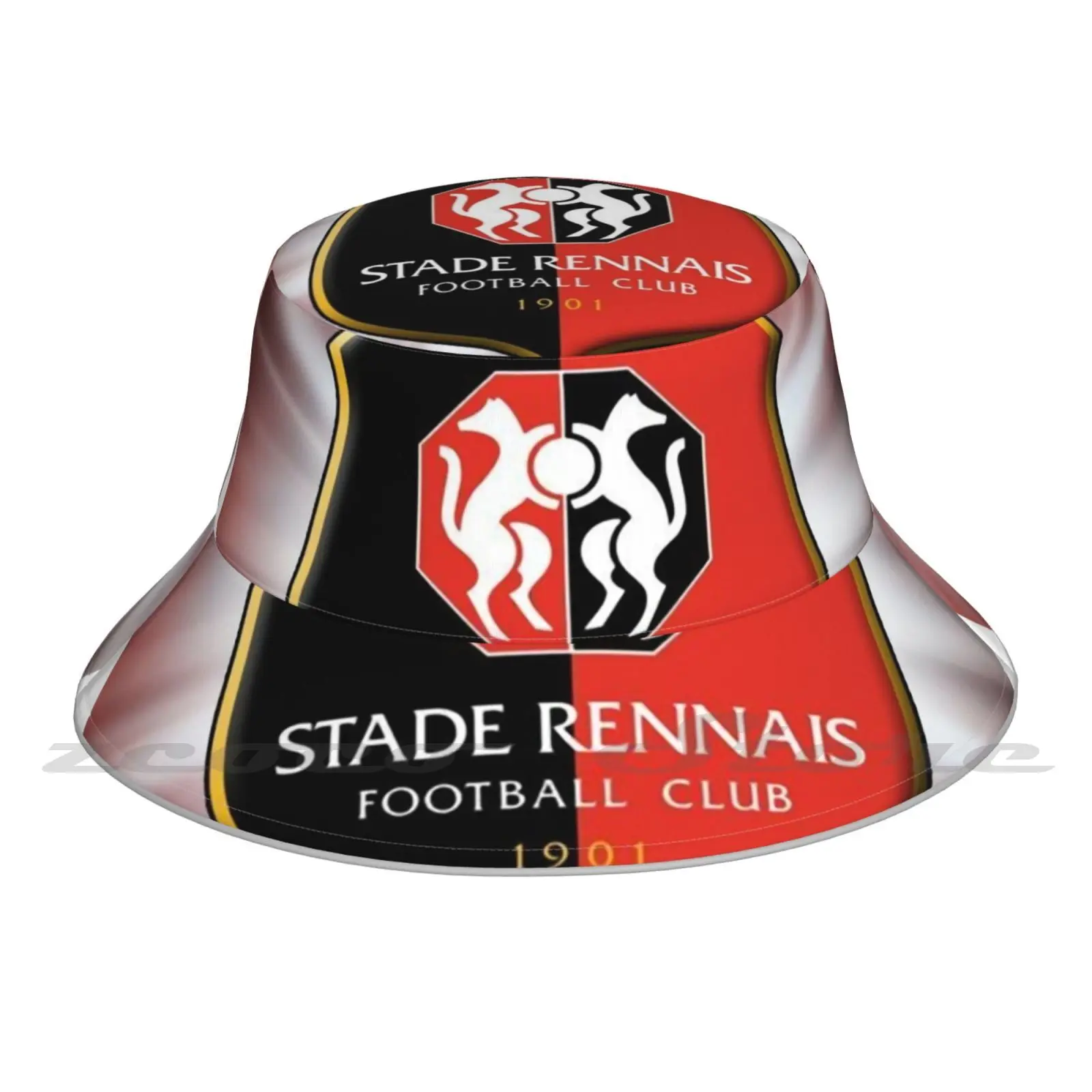 Stade Rennes Football Club---- Stade Rennes Cap Diy Light Foldable Sunshade Fashion Fisherman Hat Rennes Football Club Stadium