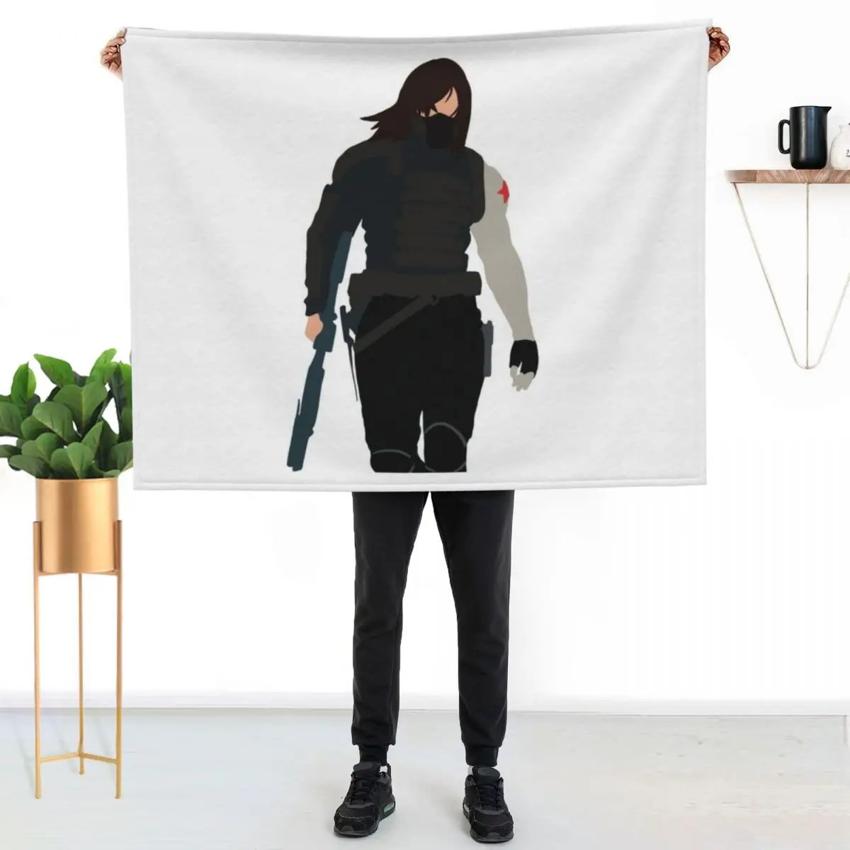 The Forgotten Soldier Throw Blanket Stuffeds Camping for babies Bed Fashionable warm winter Softest Blankets