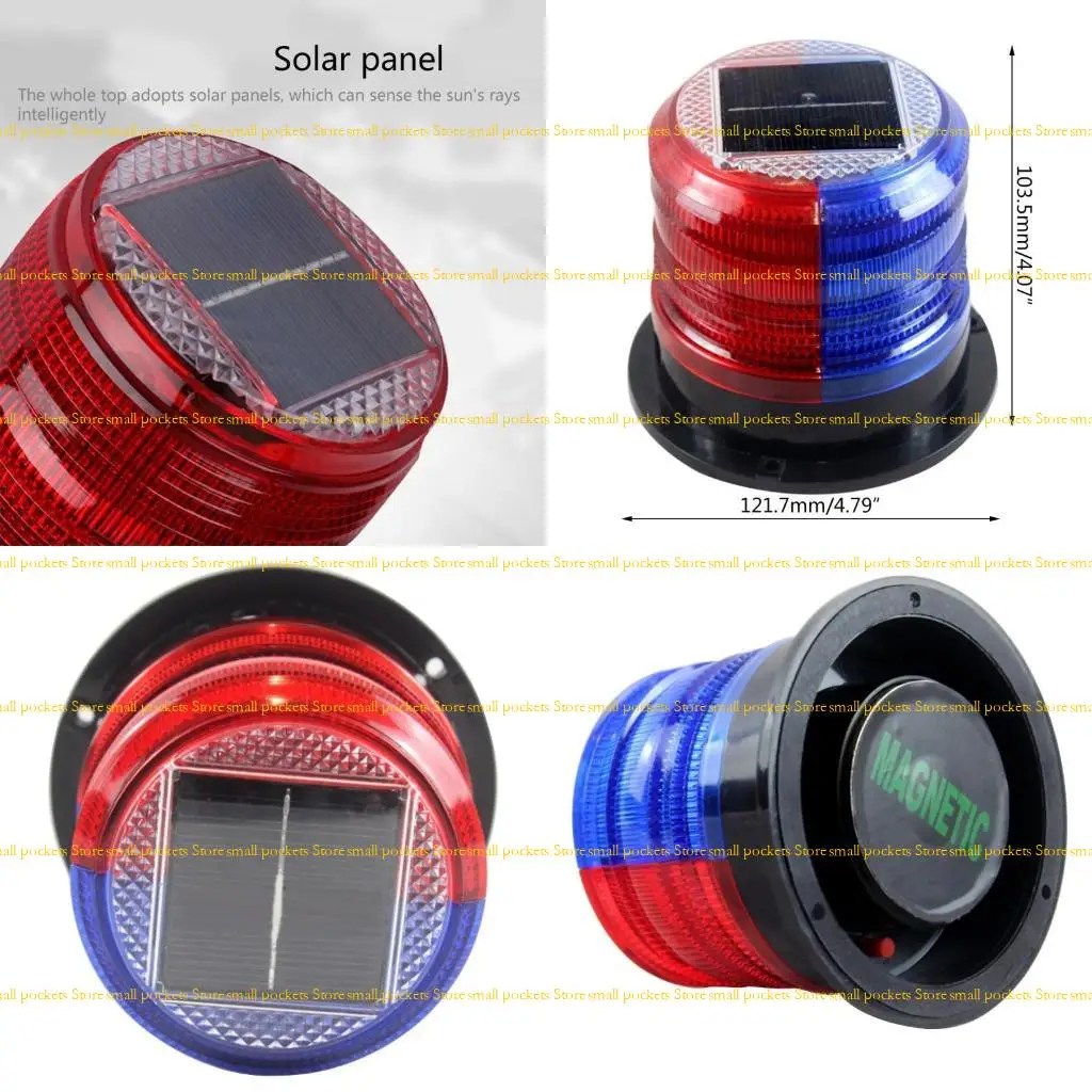 Lampe LED d'avertissement stroboscopique R1WD, lumière sécurité pour conduite Rechargeable