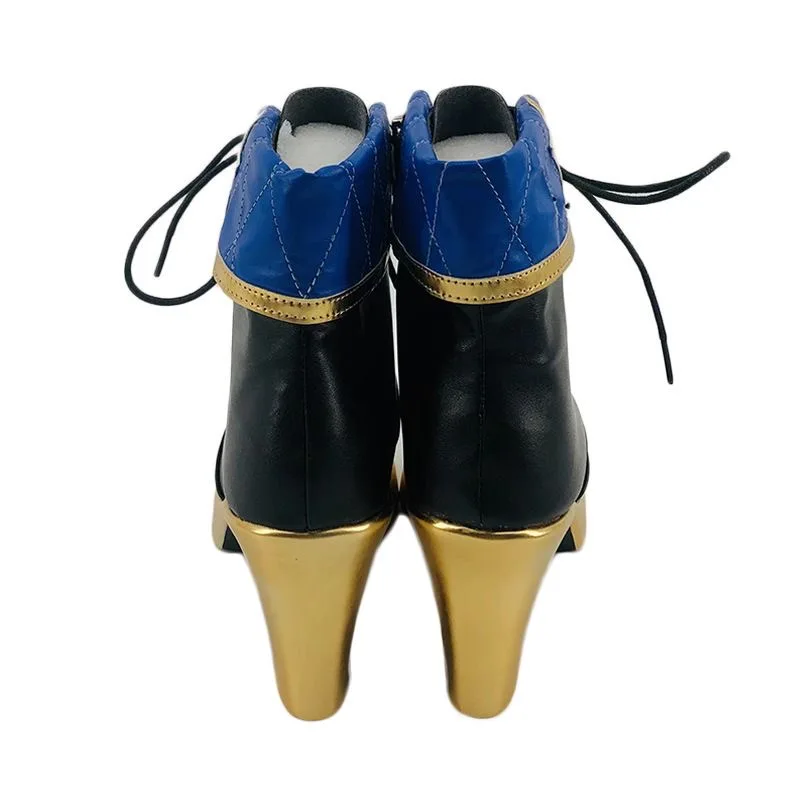 Hoshimachi Suisei Schuh Cosplay Anime Schuhe Frauen PU Leder Stiefel