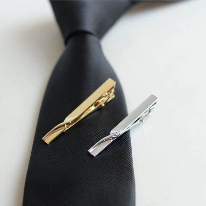 1pc Men\'s Business Tie Clip - Stylish and Durable Tie Bar for RegularTies -Perfect for Weddings and Business Meetings