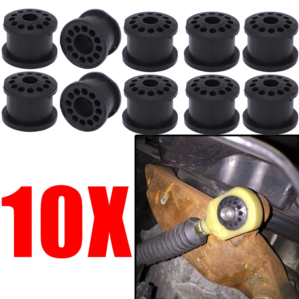 

10X Rubber Bushing For Ford Focus MK1 MK2 Manual Transmission Gearbox Shift Lever Cable Linkage Repair Kit 2008 Replacement Part