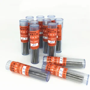 W6542 HSS Mini Broca Straight Shank, Adequado para Perfuração de Aço Inoxidável e Madeira, Brocas Elétricas, 0.2-5.2mm, 10Pcs 8 principais vendas brocas para bijuterias - №8