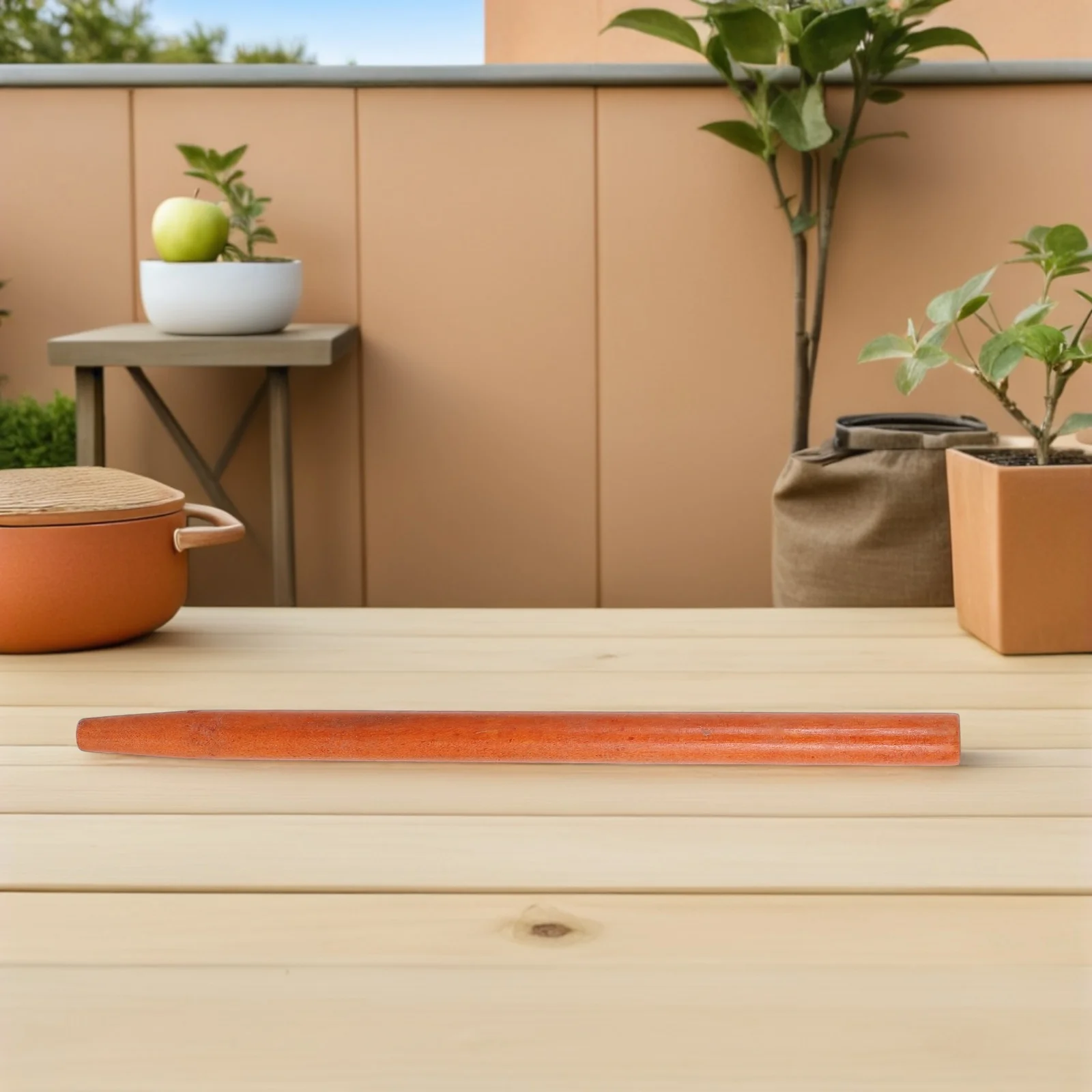 

2Pcs Durable Hardwood Universal Tool Handle Replacement for Shovels Hoes Spades Garden Farm Wooden Grip Spade Handle