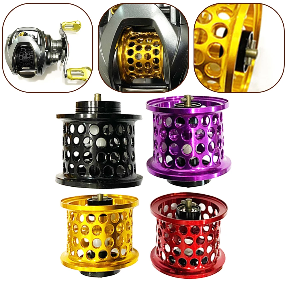 1pc Fishing Reel Spool Modified Water Drop Wheel Spool For-ZILLION 1016 For-STEEZ-SVT3RYOGA1 Fishing Tools Parts 4 Colors