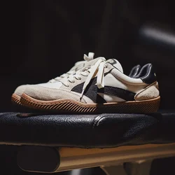 Maden-Chaussures de dehors Basses Blanches pour Homme, Baskets Rétro Décontractées, Tennis d'Extérieur à Lacets, de Styliste, Nouvelle Collection Printemps 2023