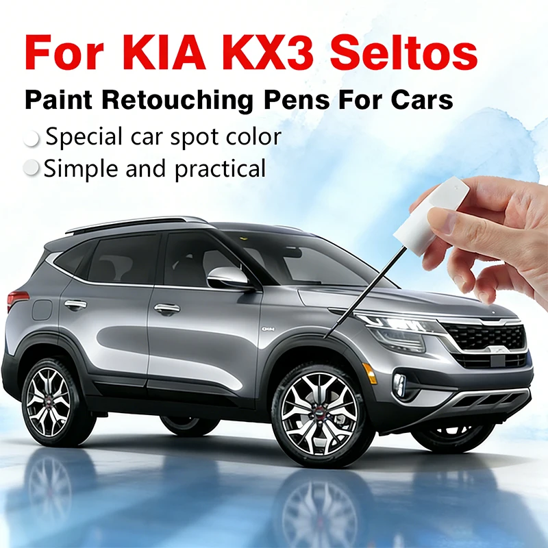 

For KIA KX3 Seltos Car Paint Repair Pen Restores Original Factory Paint Finish with Clear Coat Enhances Gloss Cherry Black